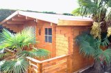 Casetta in legno da giardino NINA (Coibentata, 34+34 mm), 5x5 m, 25 m² customer 2
