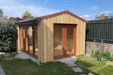 Ufficio in legno da giardino EMMY (34 mm + rivestimento), 3x3 m, 9 m² customer 1