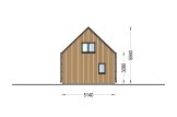 Casa in legno ALINA (34 mm + rivestimento), 46 m² specification 5