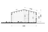 Casa in legno ANGELA (44 mm + rivestimento), 43 m² specification 6