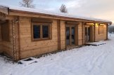 Casa in legno LIMOGES (44+44 mm), 103 m² customer 1