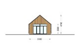 Casa in legno MILANA (34 mm + rivestimento), 41 m² specification 3