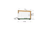 Casa in legno abitabile PREMIUM RV (Coibentata PLUS, 44 mm + rivestimento), 42 m² specification 6
