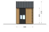 Casa in legno abitabile SARA RV (Coibentata PLUS, 34 mm + rivestimento), 20 m² specification 6