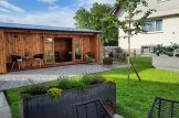Ufficio in legno da giardino TINA (34 mm + rivestimento), 4x4 m, 12 m² customer 1