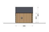 Casa in legno SELIA (34 mm + rivestimento), 44 m² specification 4