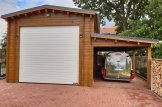 Garage per camper in legno (44 mm), 4x8 m, 32 m² customer 2