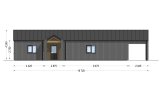 Casa prefabbricata abitabile TESSA PV (Coibentata PLUS, 44 mm + rivestimento), 130 m² specification 4