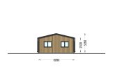 Casa in legno abitabile NICOLE (Coibentata, 44 mm + rivestimento), 68 m² specification 5