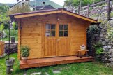 Casetta in legno da giardino RENNES (34 mm), 4x3 m, 12 m² customer 1
