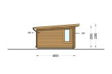 Casetta in legno da giardino ESSEX (34 mm), 5x4 m, 20 m² specification 3