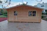 Casetta in legno da giardino NINA (Coibentata, 44+44 mm), 5x5 m, 25 m² customer 1