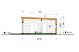 Casa in legno abitabile CARLA RV (Coibentata PLUS, 44 mm + rivestimento), 66 m² specification 6