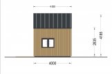 Casa in legno abitabile SARA (Coibentata, 34 mm + rivestimento), 20 m² specification 6