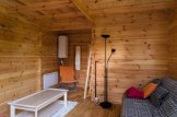 Casa in legno abitabile con mezzanine AVIGNON S (Coibentata PLUS, 44+44 mm), 20 m² + 16 m² customer 3