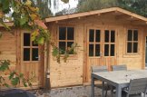 Casetta in legno da giardino OLYMP (44 mm), 4x3 m, 12 m² customer 3