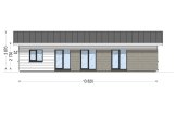 Casa prefabbricata abitabile JULIA PV (Coibentata PLUS, 44 mm + rivestimento), 95 m² specification 2
