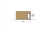 Casa in legno PREMIUM (Coibentata, 34 mm + rivestimento), 10.5x4.5 m, 47 m² specification 2