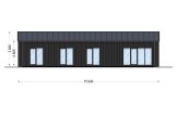 Casa in legno abitabile ROBERTA RV (Coibentata PLUS, 44 mm + rivestimento), 95 m² specification 4