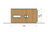 Casa in legno abitabile LUCIA 1 RV (Coibentata PLUS, 44 mm + rivestimento), 40 m² specification 5