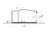 Casetta in legno da giardino PIA PLUS (34 mm + rivestimento), 5x3 m, 12 m² specification 6