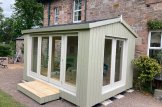 Ufficio in legno da giardino EMMY (34 mm + rivestimento), 3x3 m, 9 m² customer 3