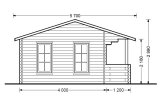 Casetta in legno da giardino ROYAL S (44 mm), 5x5 m, 25 m² specification 5