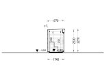 Sauna da esterno OKO (34 mm + rivestimento), 2.3x1.6 m, 2.7 m² specification 6