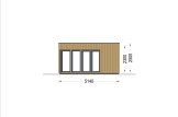 Casa in legno PREMIUM (34 mm + rivestimento), 6x5 m, 30 m² specification 3