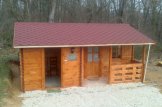 Casa in legno NANTES (44 mm) 24 mq + 3.45 mq di porticato customer 3