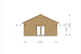 Casa in legno GRETA S (44 mm + rivestimento), 48 m² specification 3