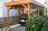 Tettoia auto in legno a tetto piatto MODERN, 3x6 m, 18 m² customer 1