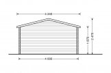 Casetta da giardino RENNES (34 mm) 4x3 m 12 mq specification 4