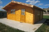 Casetta in legno da giardino DREUX (44 mm), 4x4 m, 16 m² customer 3