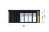Casetta in legno da giardino EVELIN PLUS (34 mm + rivestimento), 6x3 m, 15 m² specification 2