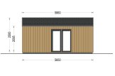 Casetta in legno da giardino PIA S (34 mm + rivestimento), 5x5 m, 25 m² specification 5