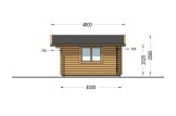Casetta in legno da giardino LILLE (34 mm), 5x4 m, 20 m² specification 5