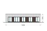 Casa prefabbricata abitabile BELLA 3 PV (Coibentata PLUS, 44 mm + rivestimento), 75 m² specification 2