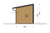 Casa in legno abitabile SOPHIA (Coibentata, 34 mm + rivestimento), 20 m² specification 6