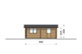 Garage in legno CLASSIC (34 mm), 4x6 m, 24 m² specification 3