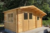 Casetta in legno da giardino BENINGTON (34 mm), 4.5x3 m, 13 m² customer 2