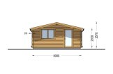 Casetta in legno da giardino DREUX (34 mm), 5x4 m, 18 m² specification 2