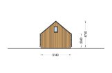 Casa in legno MILANA (34 mm + rivestimento), 41 m² specification 5