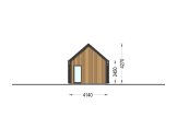 Casa in legno abitabile ADALINE (Coibentata, 34 mm + rivestimento), 50 m² specification 5