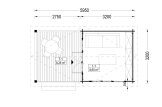 Casa mobile LILI M (34 mm), 6x3 m, 17 m² specification 1