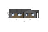 Casa prefabbricata abitabile TESSA PV (Coibentata PLUS, 44 mm + rivestimento), 130 m² specification 5