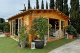 Casetta in legno da giardino MIA (44 mm), 5.5x5.5 m, 30 m² customer 1