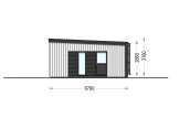 Casa prefabbricata abitabile CARLA PV (Coibentata PLUS, 44 mm + rivestimento), 66 m² specification 5