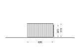 Casa prefabbricata abitabile BELLA 3 PV (Coibentata PLUS, 44 mm + rivestimento), 75 m² specification 5