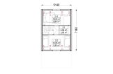 Casa in legno ALINA (34 mm + rivestimento), 46 m² specification 2